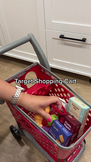 Setting up the Toy Target Shopping Cart for Toddlers