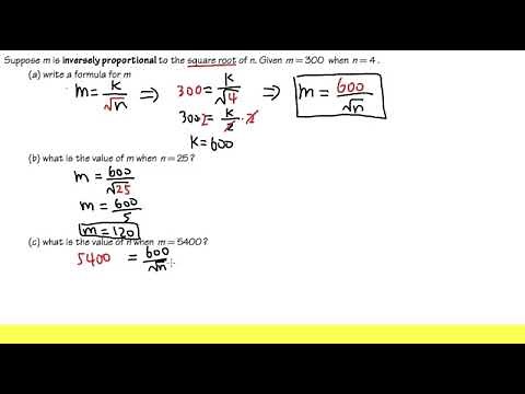 Q10, m is inversely proportional to the square root of n