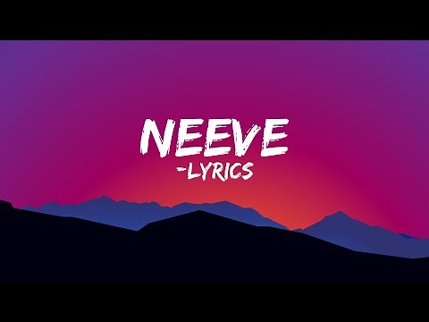 Neeve song Lyrics(Darling) - G V Prakash kumar