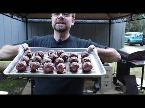 How to smoke Meatballs on a Traeger Pellet Grill