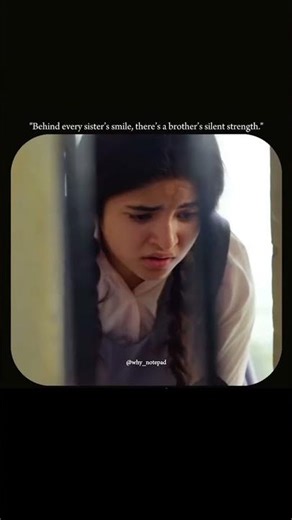 Behind every sister's smile, there's a brother's silent strength. #brothersister #siblings