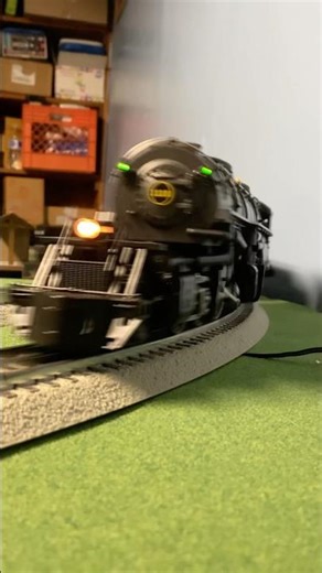 N&W #1218 Pulling Fast Coal Train #steamtrains #trains #lioneltrains #railroad #norfolkandwestern