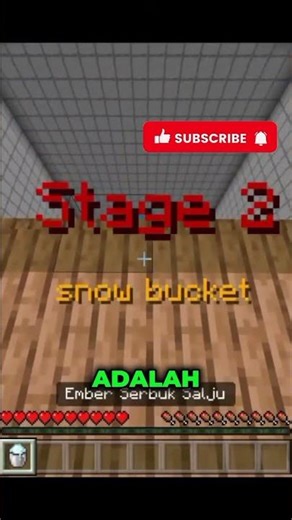 Gw ditantang MLG pakai map ini di Minecraft bedrock #minecraftshorts #shorts