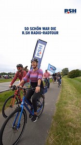 Wir sind zusammen mit euch an Himmelfahrt geradelt! 🚲 Danke an alle, die dabei waren und danke an Nico Santos für das unvergessliche Konzert! 🥳🥰 Es hat so Spaß gemacht und wir hatten die Sonne im Herzen dabei. ☀️📸 Alle Bilder vom Tag findet ihr hier 👉 https://www.rsh.de/rsh-radio-radtour | R.SH