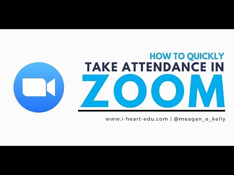How to Quickly Take Attendance in Zoom