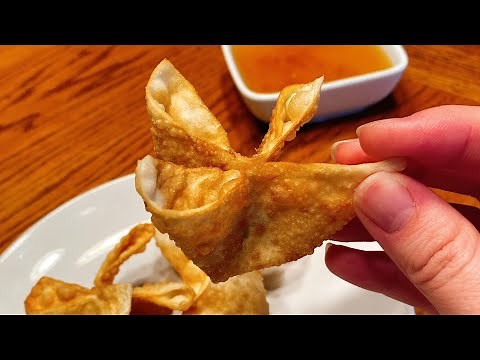 Easy Cream Cheese Wonton Tutorial