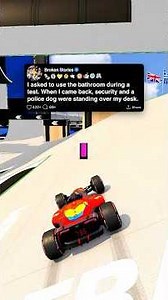 I asked to use the bathroom. I came back, security and a dog were standing over my desk.