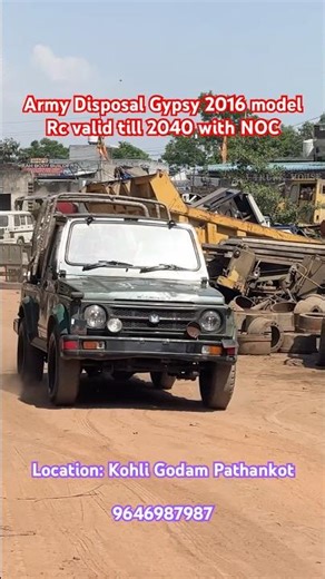 4x4 Army Gypsy 2016 Model All Working Condition #shorts #short #armygypsy #armylover #4x4