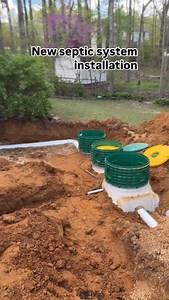 New septic installation. Fiji clean CEN 5 aerobic treatment unit to a gravity trench 60 feet long, 3 feet wide and 8 feet deep with 5 feet gravel below pipe. Thanks for the tank and support Bay Area environmental @dwaynejones @jonespumpserice #septicboys #septicrepair #septicinstallation #drainfeild #septictank #aerobictreatmentunit #fujicleanusa | SPEK Septics