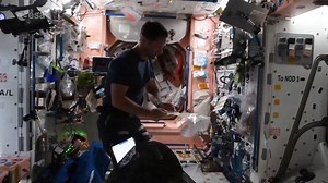 Spinning for spacewalk