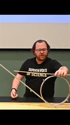 61K views · 595 reactions | Loop The Loop The loop-the-loop experiment involves a track that includes a vertical circular loop (a circle oriented upright). Typically, a small object (a ball, a toy car, etc.) is released from a certain height on the track before the loop. The goal is for the object to successfully travel around the entire loop without losing contact with the track, completing the circular motion. | Fadhel Mahdi | Facebook