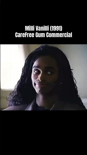 Milli Vanilli Carefree sugarless gum commercial (1991)