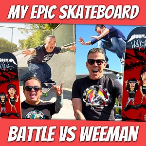 68K views · 946 reactions | My Epic Skateboard Battle vs WeeMan | Steve-O | Facebook
