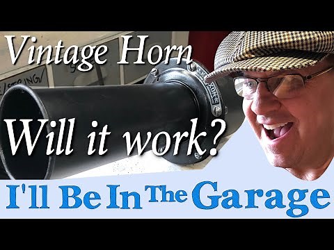 Vintage Car Restoration - Klaxon Horn - Will it work???