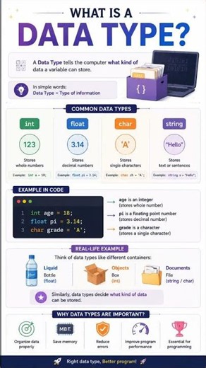 What is a Data Type? 🔢💻