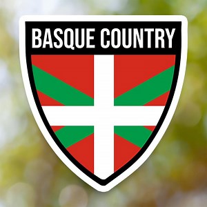 Basque Country Sticker Shield Waterproof for Laptop, Car, Book, Water Bottle, Helmet, Toolbox - Etsy