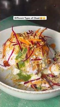 Different Types of Chaat😍😋 #deshkibeti #shorts #viral