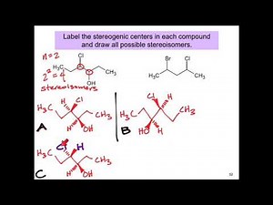 (Organic CHEM) CH 5 Stereochemistry part 3