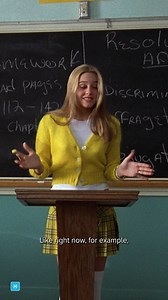 Cher slayed the house down with this one 💅 #Clueless | Paramount