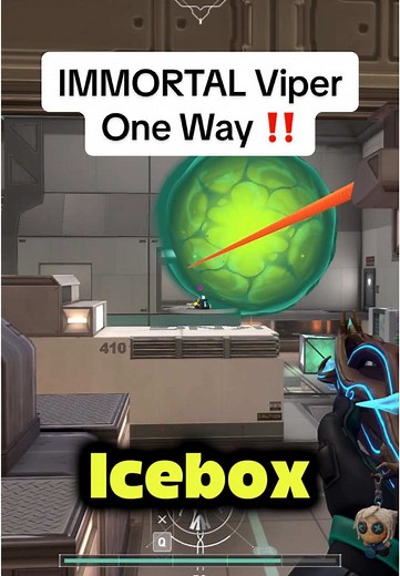 Master Viper One Way on Icebox in VALORANT