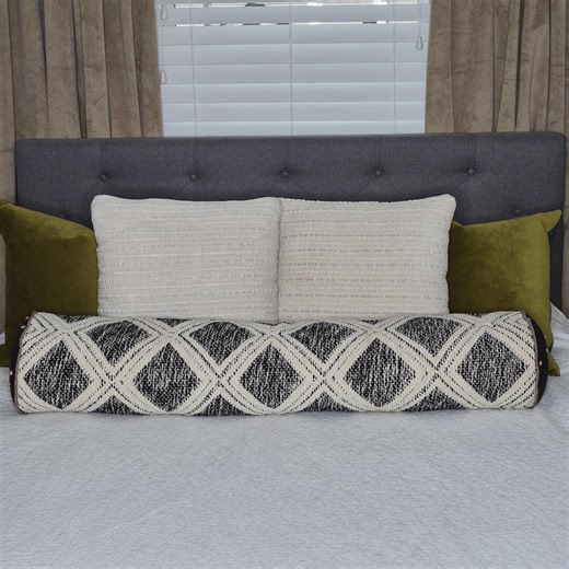 Oversized Bolster Pillow: One-of-a-kind - Etsy