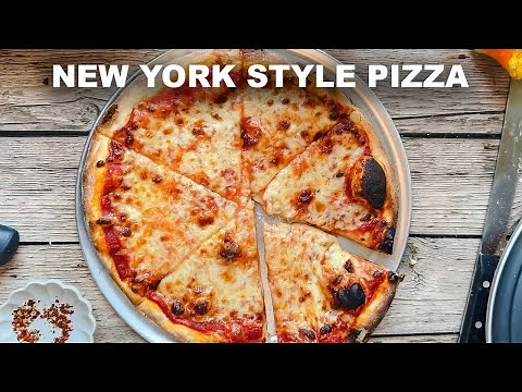 New York Style Pizza - Made Right At Home!