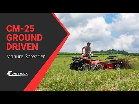 CM-25: BEST Ground Drive Spreaders In Action!