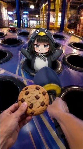 Whac-A-Mole game!I Used a Cookie to Trick Her... 🍪😂🔨