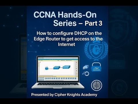 How to Configure DHCP on Cisco Edge Router for Internet Access | GNS3 / Packet Tracer Lab