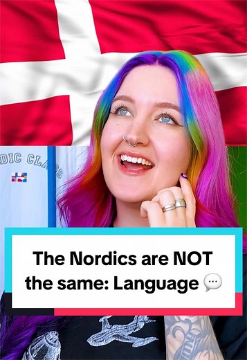 The Nordic countries are NOT the same: Language 💬 #denmark #sweden #norway #iceland #finland