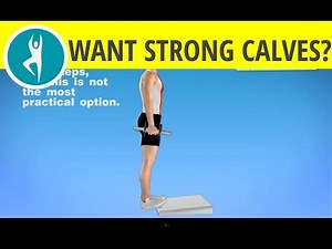 Calves Workout at Home: Calf Raises Standing with Dumbbells for Men