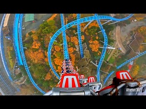 [4K] Blue Fire MegaCoaster Launched Coaster POV | Europa Park 2021