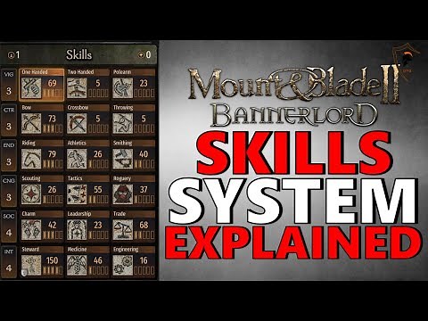 Skills, Attributes, Perks, and Focus Points in Bannerlord Explained