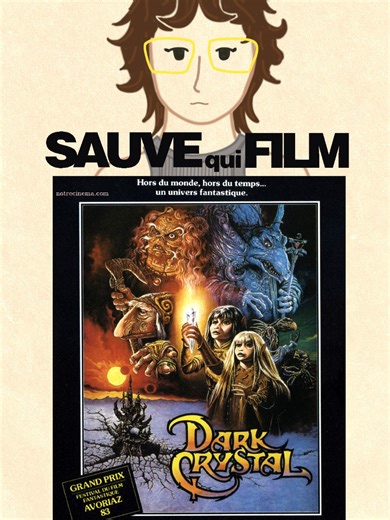 Nouvelle vidéo sur un film que j’adore depuis que je suis enfant : Dark Crystal #Filmtok #cinema #revue #darkcrystal #darkfantasy