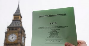 Britain's House of Commons Approves Brexit Talks