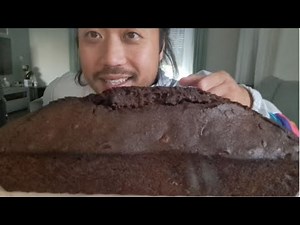 ASMR EATING SOUNDS - CHOCOLATE CAKE