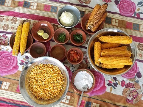 6 ways to cook Corn ❤ Corn on the Cob ❤ Grill Corn ❤ Masala Corn ❤ Village Food Secrets