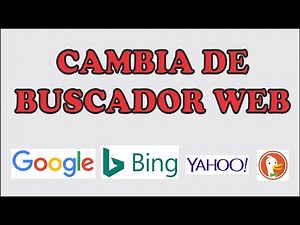 Cómo cambiar BUSCADOR WEB y hacerlo predeterminado en Windows 10. Motor de búsqueda.