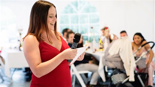 Bride's twin is labeled a 'jealous witch' for 'awful' speech she gave at wedding