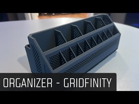 Printing a Desk Organizer XL - 2x5 Gridfinity | Bambu Labs P1S | Live