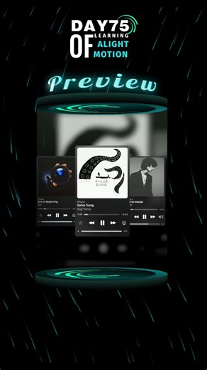 Burning Carousel Animation Tutorial 😮‍💨🔥‼️" DAY-75 " Of Learning Alight motion in 30 Second's‼️🔥