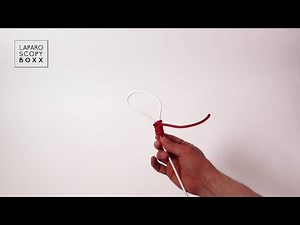 Laparoscopyboxx - Roeder's knot - creating an endoloop