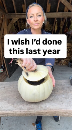 242K views · 5.1K reactions | ❗️This is a great idea‼️ I love getting creative with nature and using what my garden has produced. Do you have any other creative ideas for pumpkins? Let me know in comments below  | anya_thegarden_fairy | Facebook