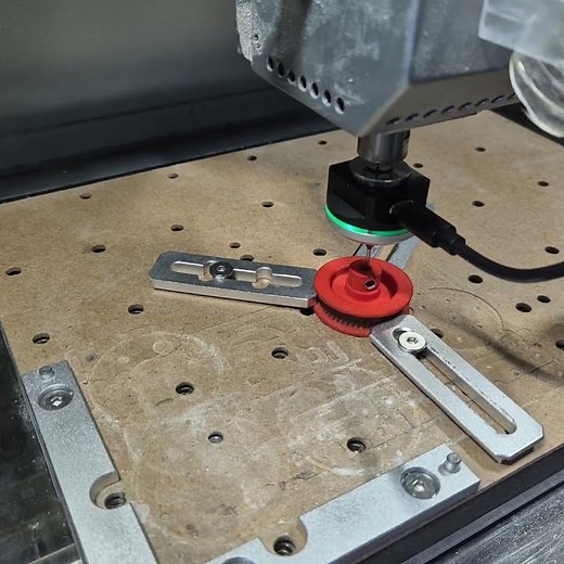 3D Touch probe in action on Carvera Air with community firmware and community Controller...