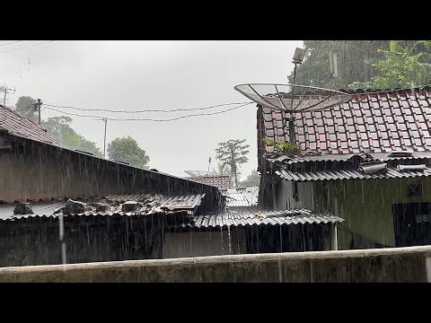 Heavy Rain To Sleep Immediately - Deep Sleep Sounds, Relaxing Rainstorm, Insomnia Relief