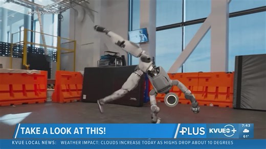 New robots complete cartwheel, backflip
