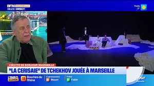  "Déjà à l'époque on pense transformer l'économie agricole par l'économie du tourisme, c'est quand même un visionnaire ce Tchekhov" Serge Noyelle, directeur du théâtre des Calanques, présente "La Cerisaie" d'Anton Tchekhov qui va être jouée à Marseille à partir du 20 mars | BFM Marseille Provence | Facebook