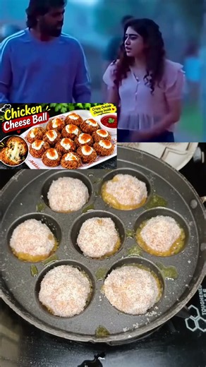 Chicken Cheese Balls 😍 | Crispy Outside, Cheesy Inside | Easy Snack Recipe 🍗🧀✨