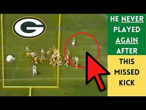 The WORST Field Goal in Green Bay Packers HISTORY
