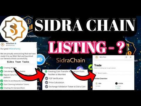 Sidra Bank App Update। Sidra Bank Listing Update।Sidra Bank Burning Update। Sidra Chain Update।